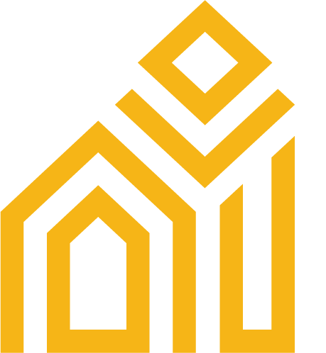 Golden house icon